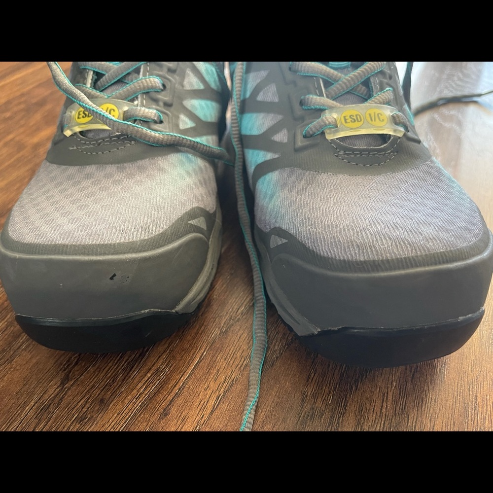 Tiffany blue and gray Nautilus shoe